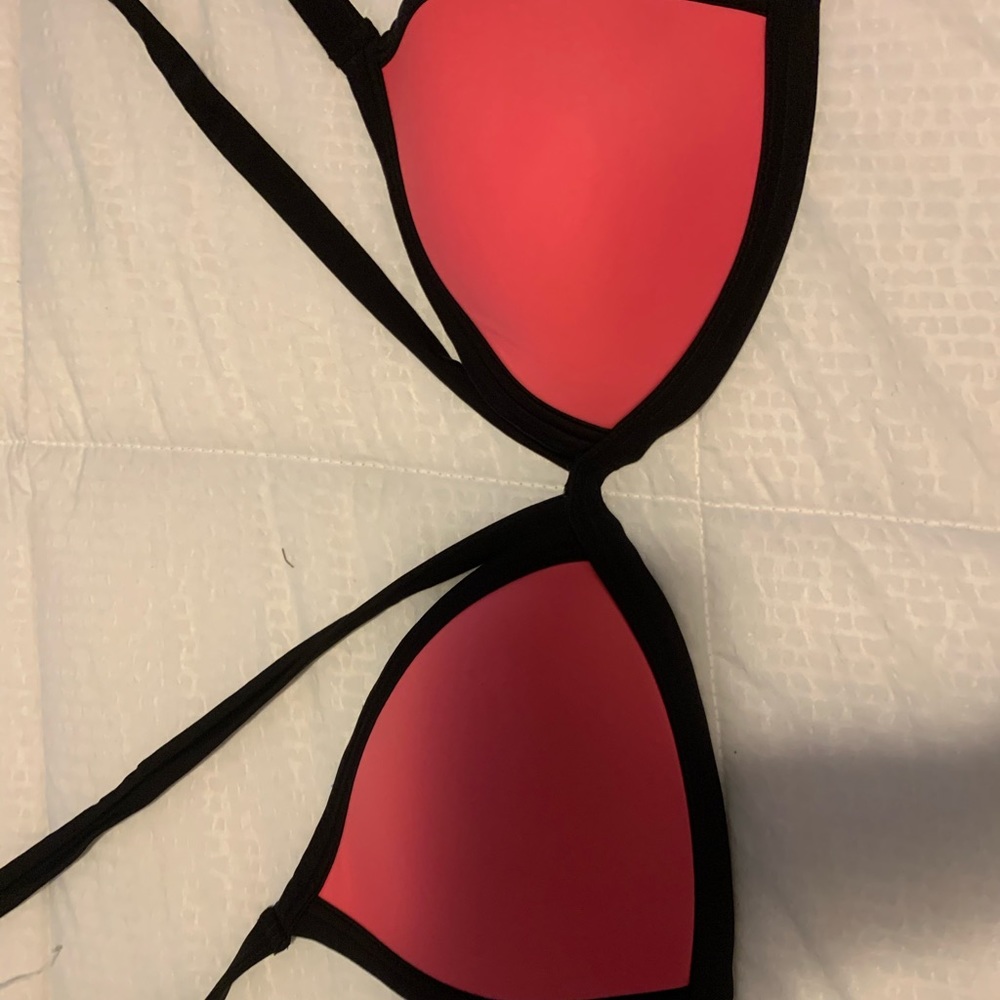 Pink bathing suit